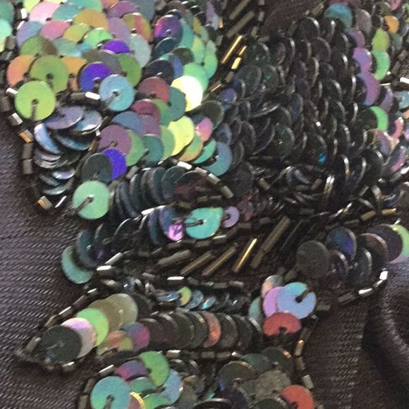 PARKER BLACK Bailey Embellished Mesh Dress - Picture 3 of 15